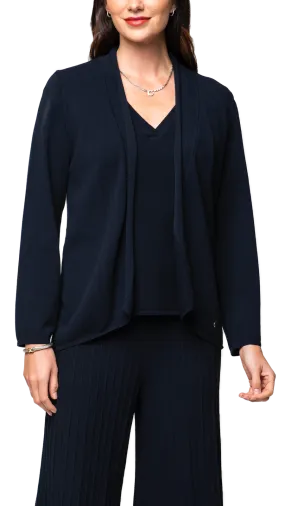 Amy Shawl Collar Cardigan ; Dark Navy