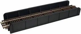 Atlas 880 HO Through Plate-Girder Bridge with Code 100 Track -- Kit - Single-Track (black)