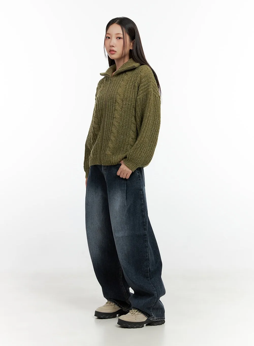 Aubrey Wide Fit Baggy Jeans CN401