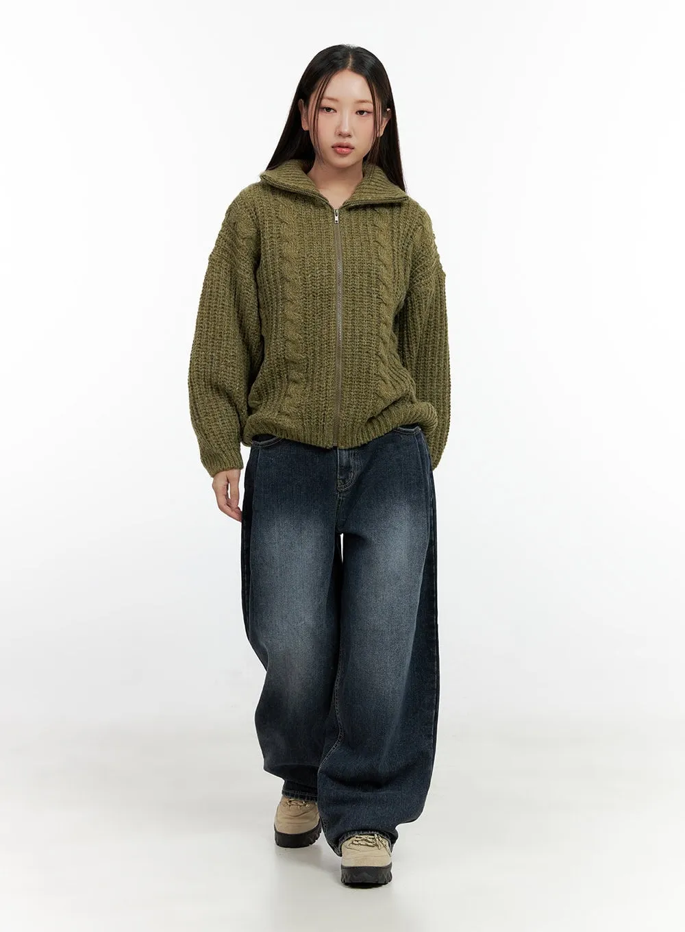 Aubrey Wide Fit Baggy Jeans CN401