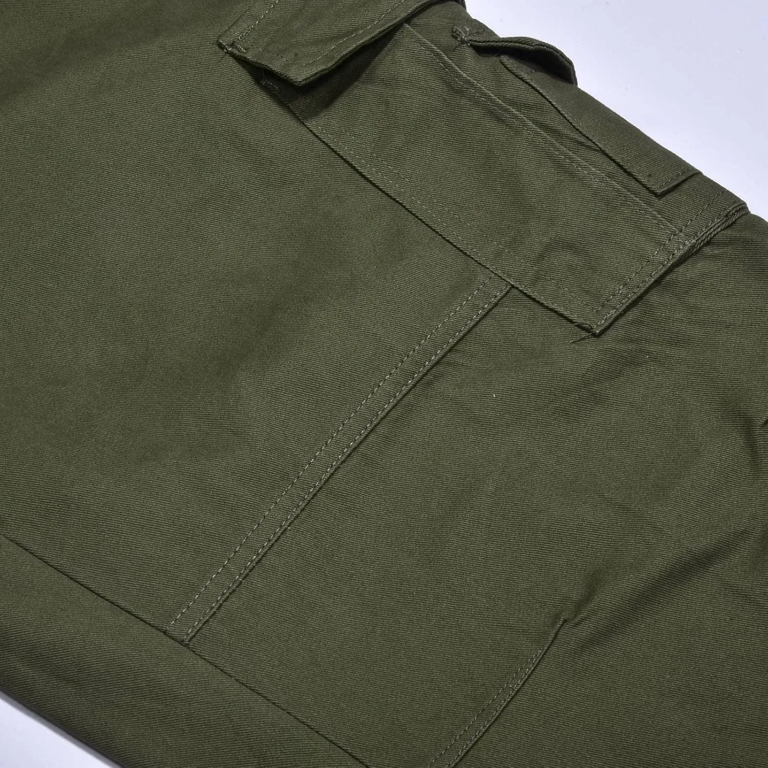 Cargo Jeans for Men Relaxed Fit Denim Pants with Multiple Pockets Causal Work Jeans Baggy Trousers