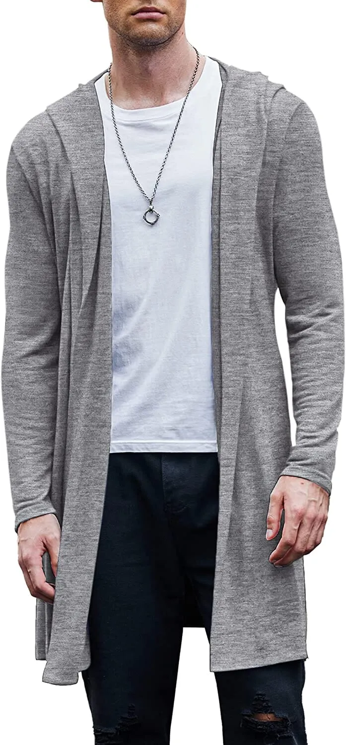 Casual Drape Cape Open Front Cardigan (US Only)