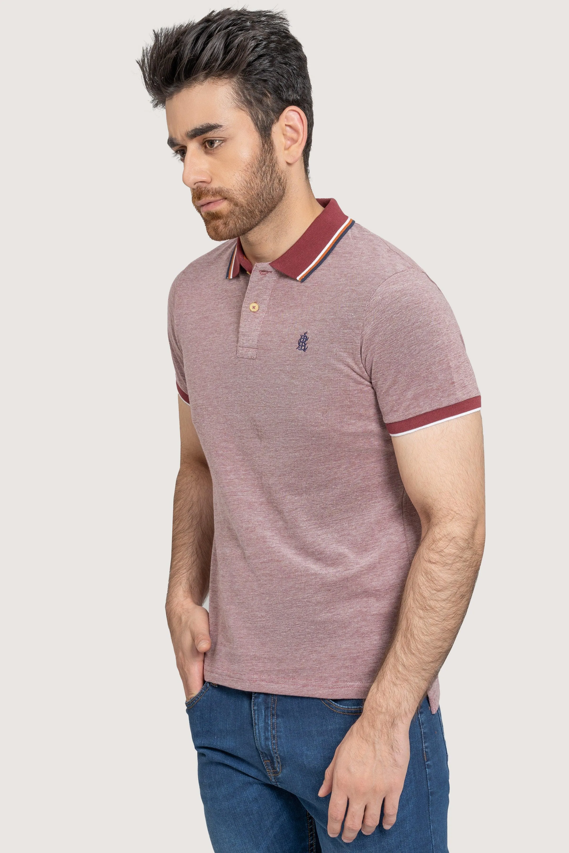 CLASSIC MAROON POLO