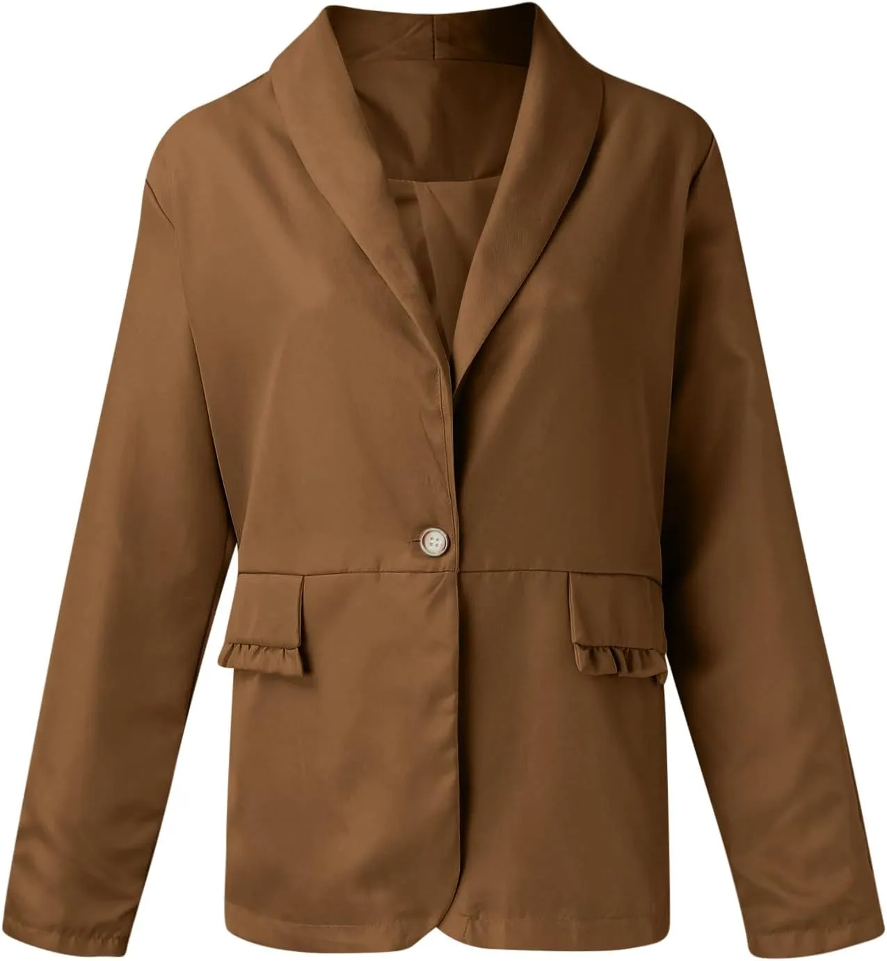 Linen Blazers for Women 2024 Tweed Womens Top Long Sleeve Prtite Fall Winter Cardigan Loose Oversized Blazer