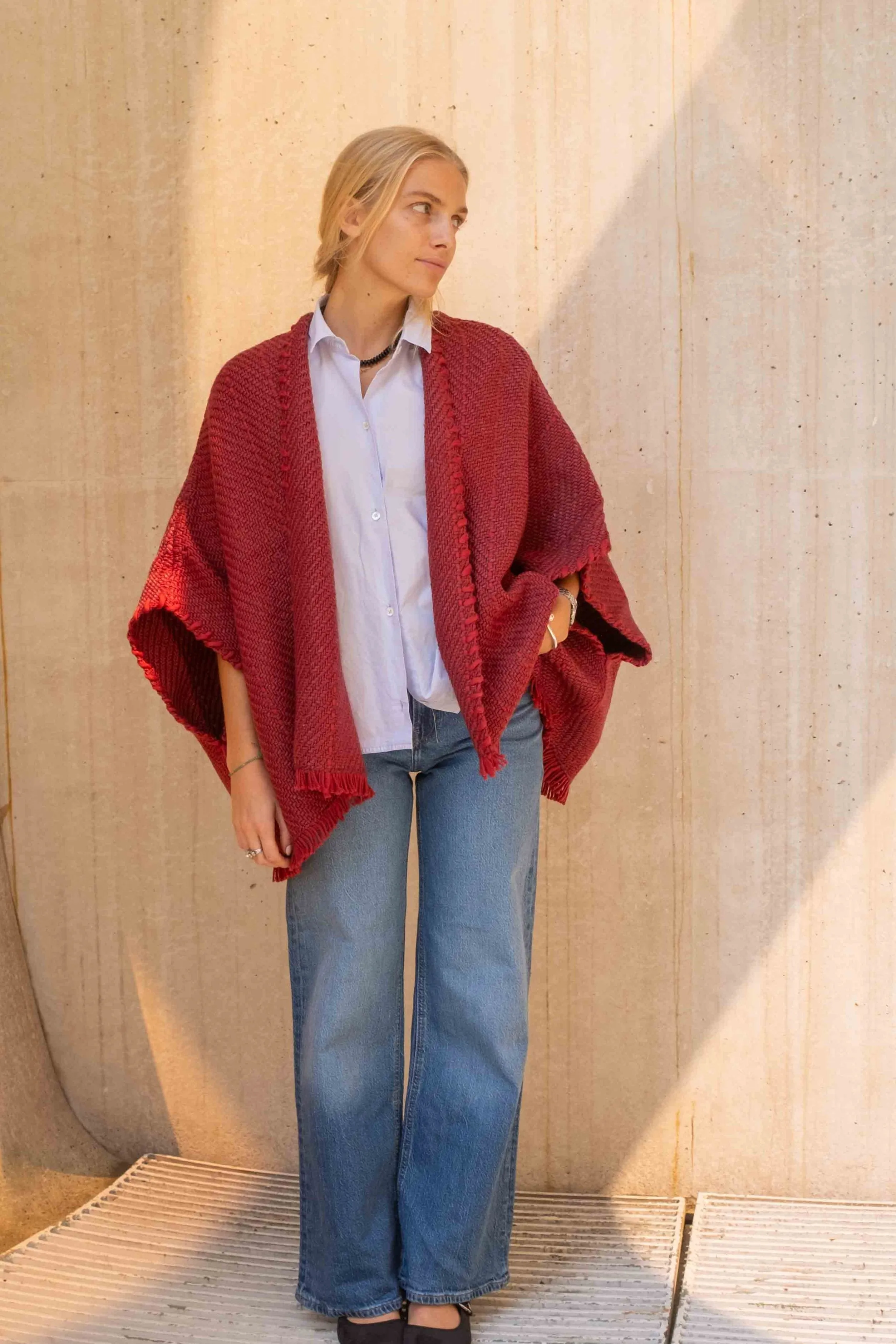 Lose Cardigan Bella, Rhubarb
