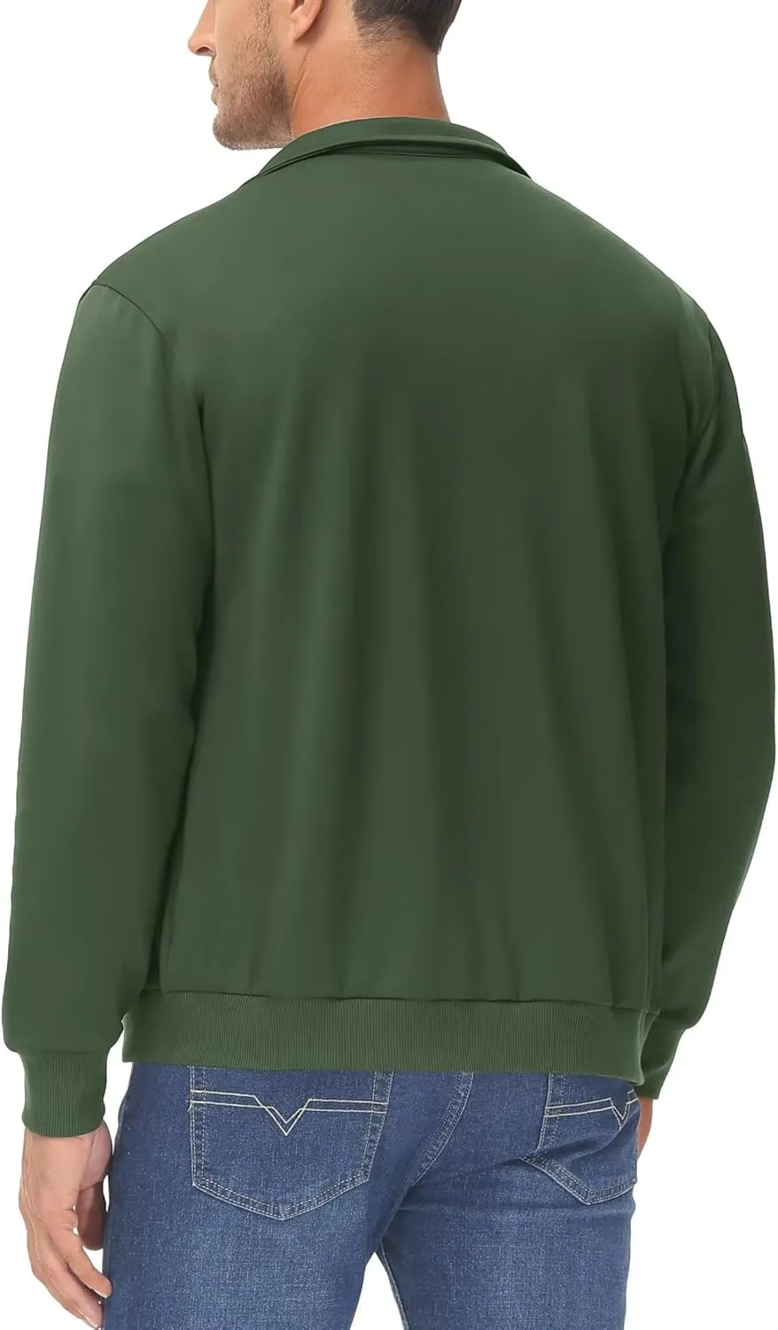 MAGCOMSEN Men's Track Jackets Lightweight Full-Zip Casual Coat Workout Running Athletic Active Jacket With Pockets