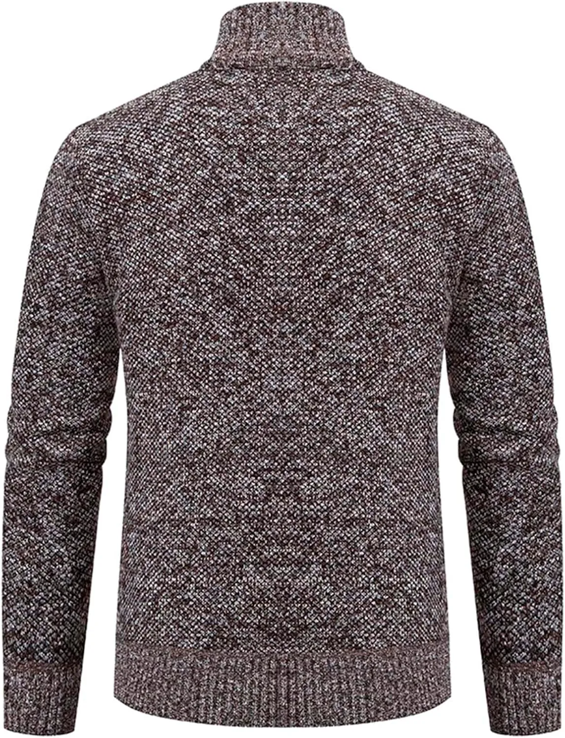 Mens Cardigan, Men's Full Zip Cardigan Sweaters Unisex Relax Fit Lapel Collar Long Sleeve Casual Ribbed Sweater