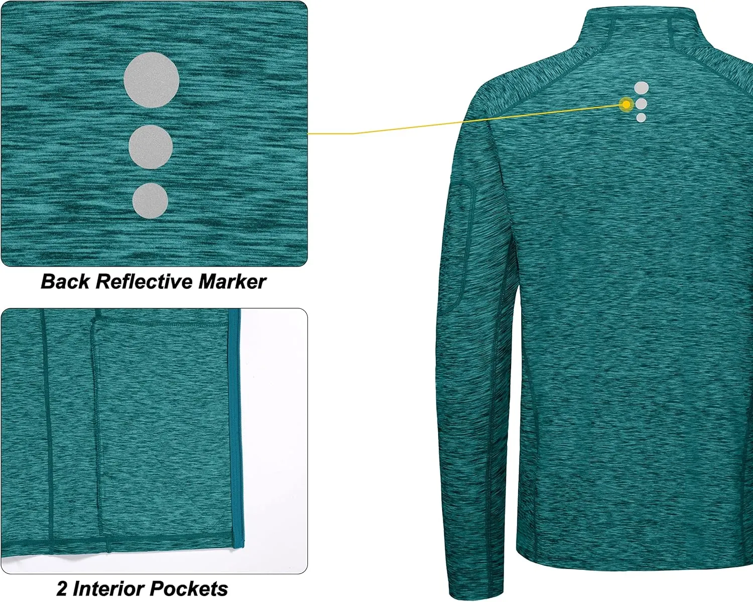 Men's Running Sport Track Jacket Full Zip Workout Athletic Fitness Jackets for Training