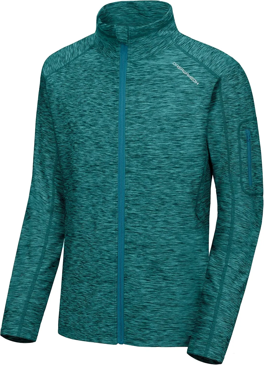 Men's Running Sport Track Jacket Full Zip Workout Athletic Fitness Jackets for Training