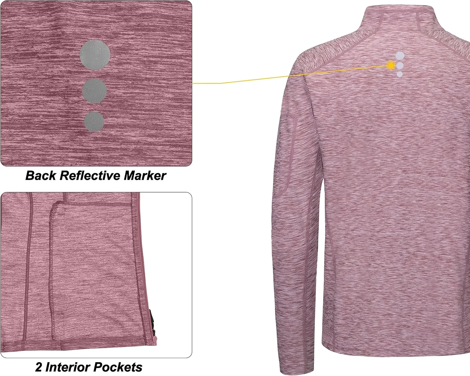 Men's Running Sport Track Jacket Full Zip Workout Athletic Fitness Jackets for Training