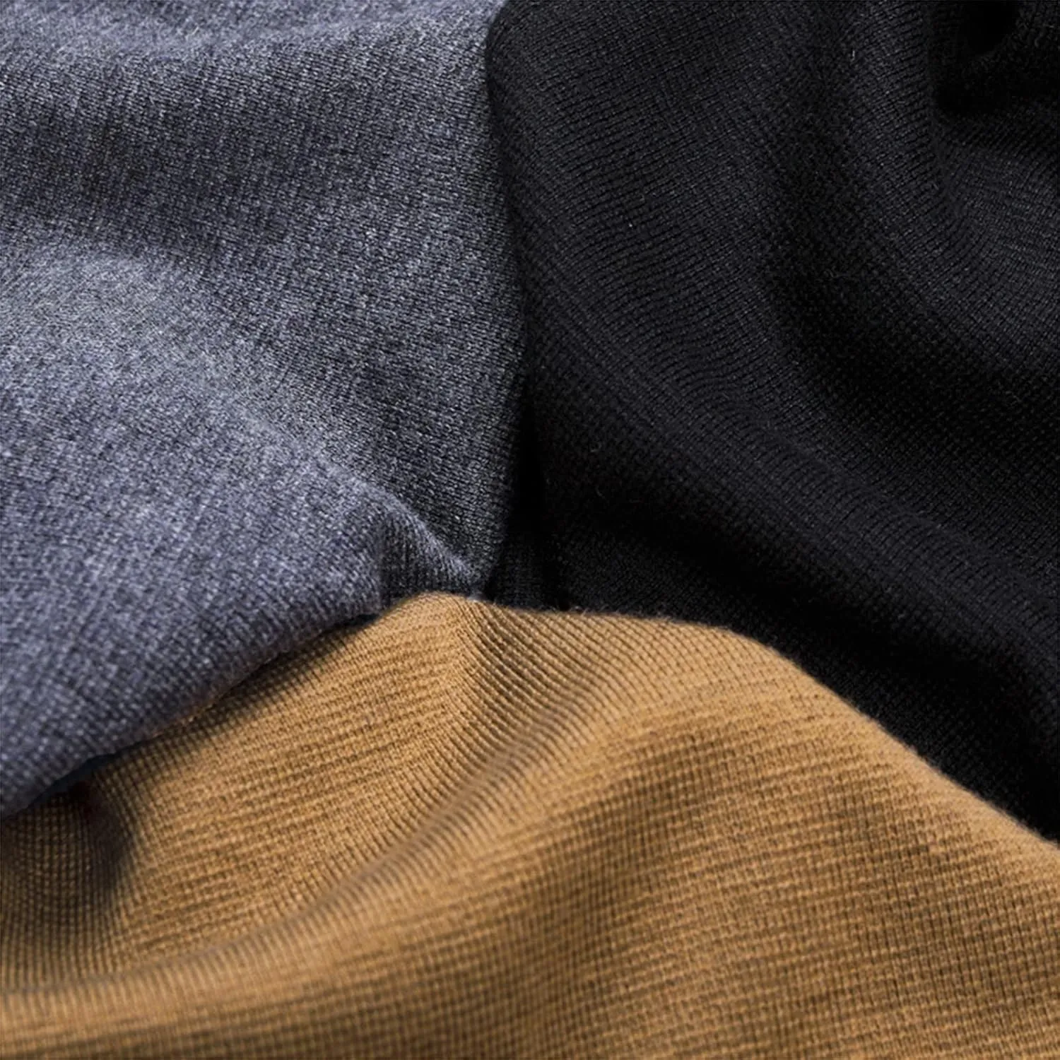 Men's Sweater Shawl Collar Solid Color Knit Cardigans Button Down Open Front Knitwear Jackets with Pockets
