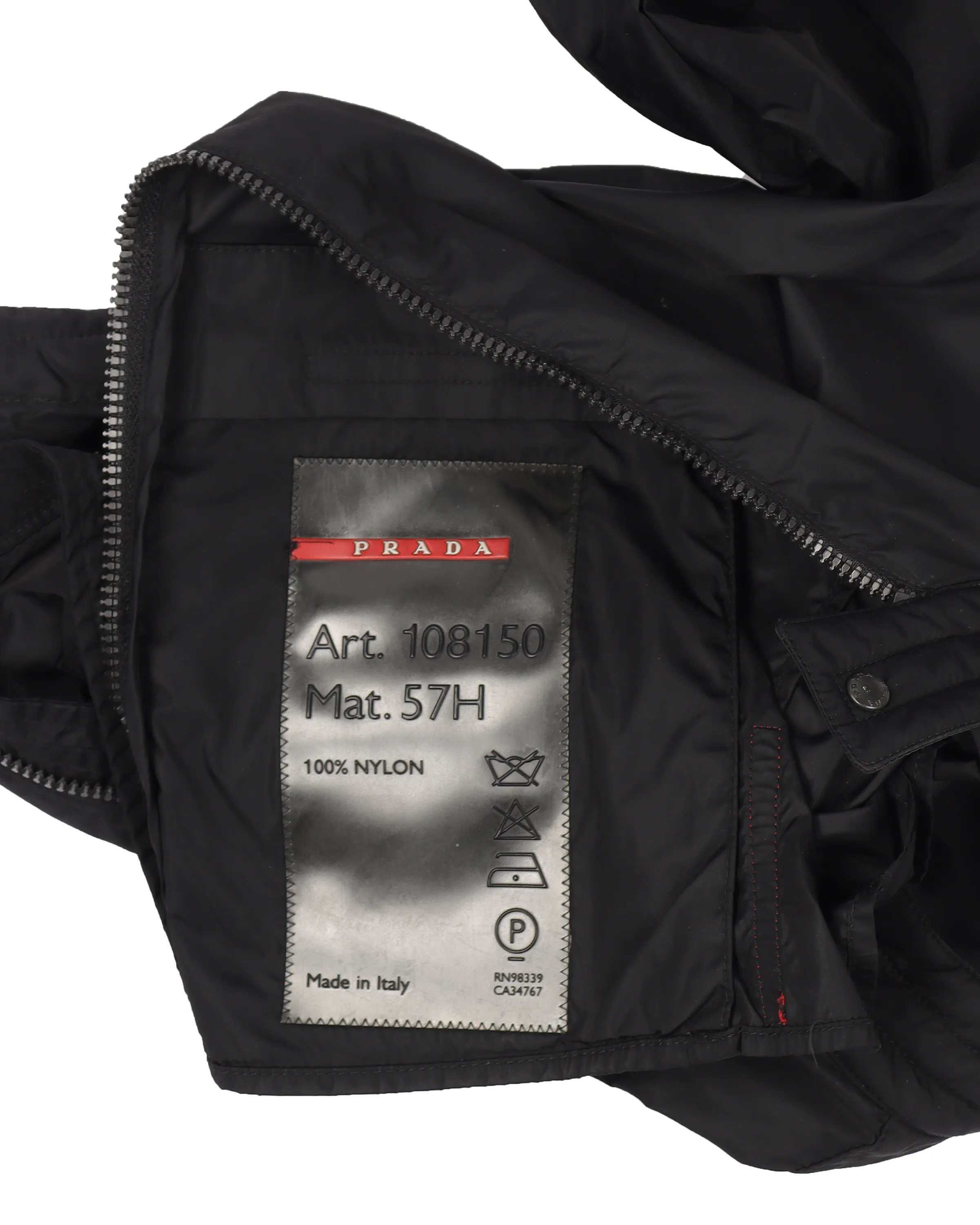 Nylon Track Jacket