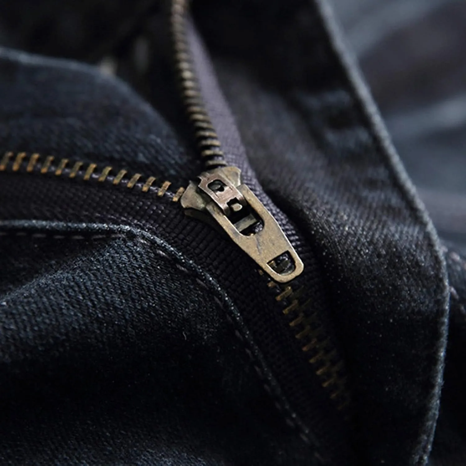 Ripped Jeans Men Baggy Classic Vintage Straight Wide Leg Denim Pants Baggy Jeans Trousers Mulit Pockets