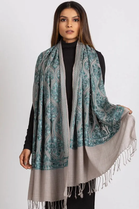 Surani Embroidered Shawl