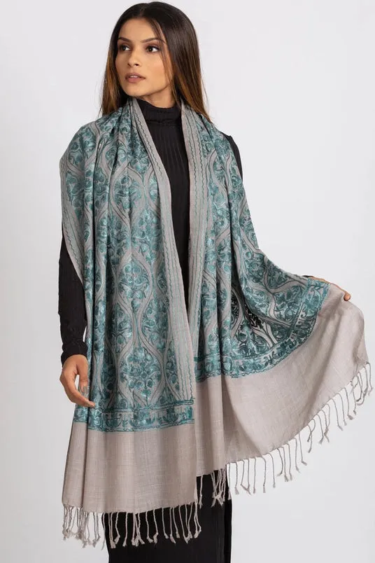 Surani Embroidered Shawl
