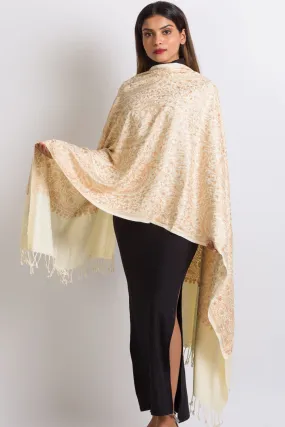 Tanaya Shawl Ivory