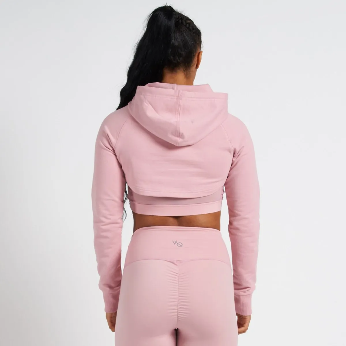 Vanquish Radiate Women's Pink Super Cropped Hoodie