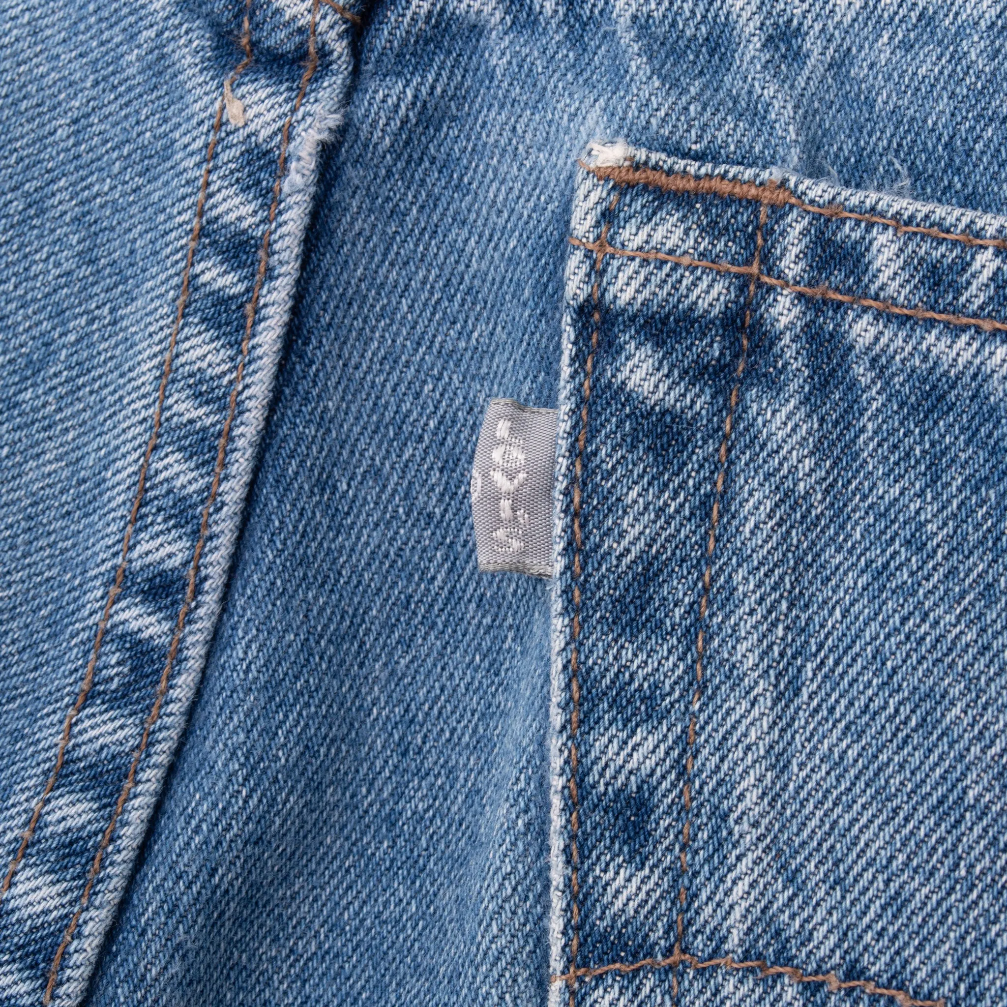 VINTAGE LEVIS BAGGY SILVER TAB INDIGO JEANS 2000S SIZE 34X34