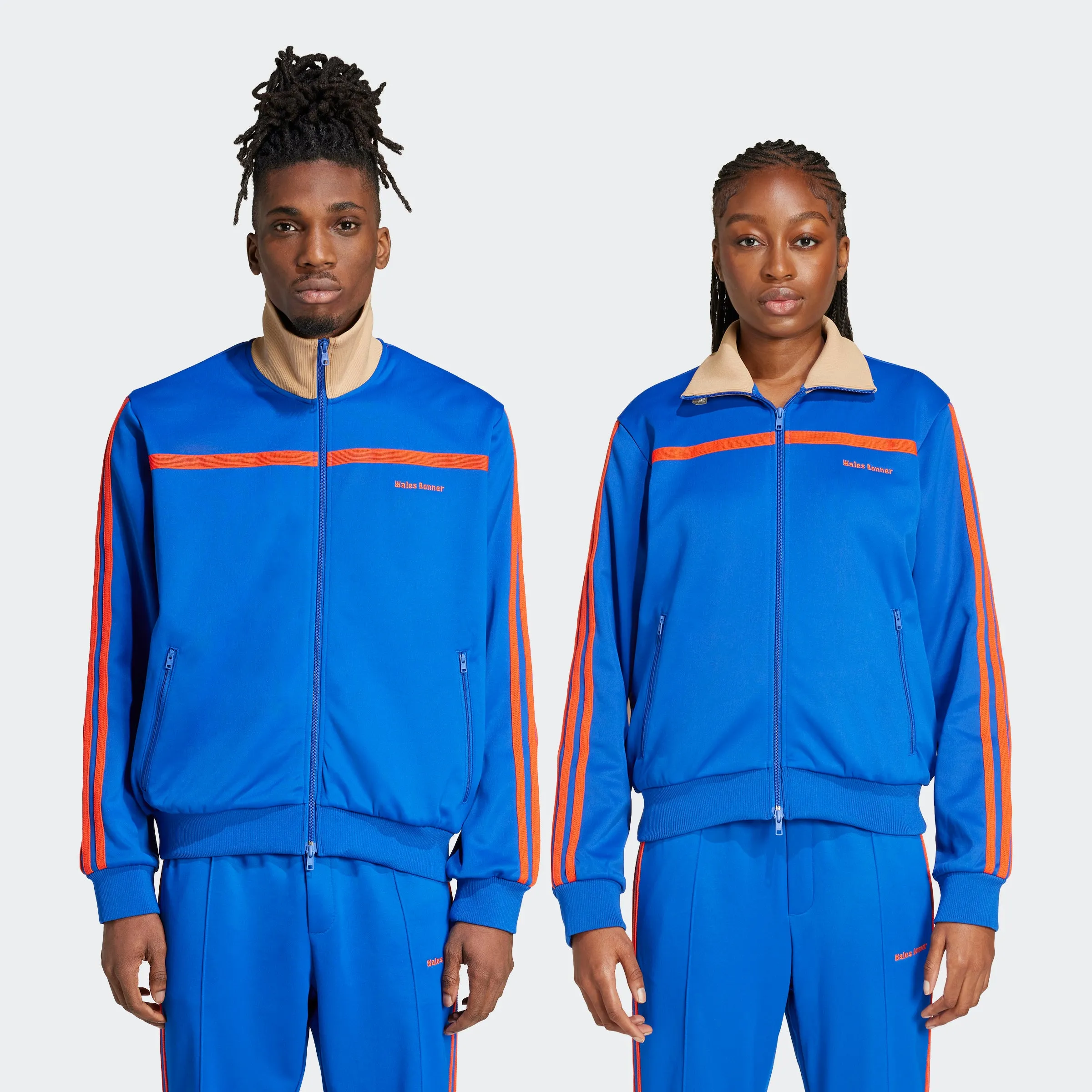 Wales Bonner Jersey Track Top Royal Blue