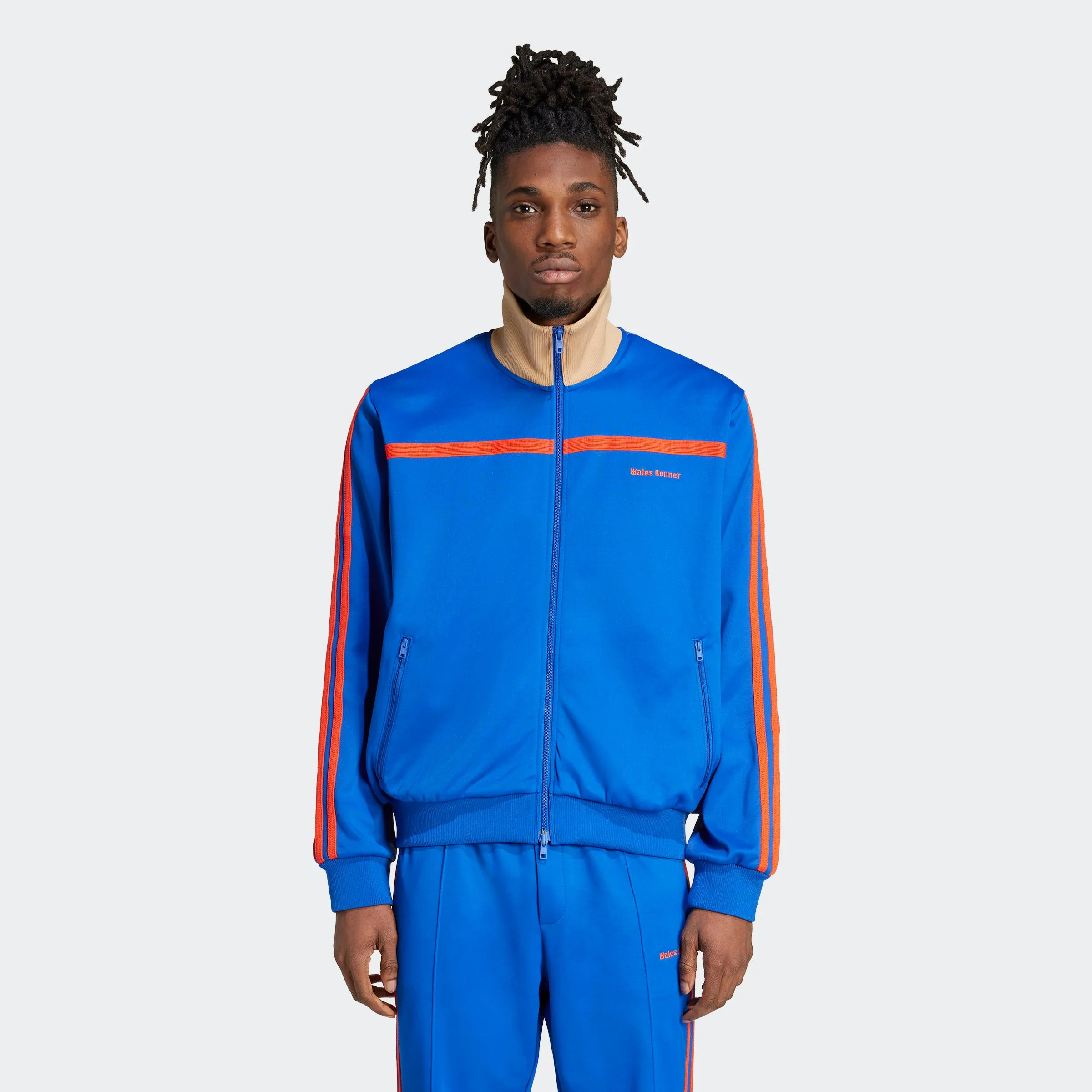 Wales Bonner Jersey Track Top Royal Blue