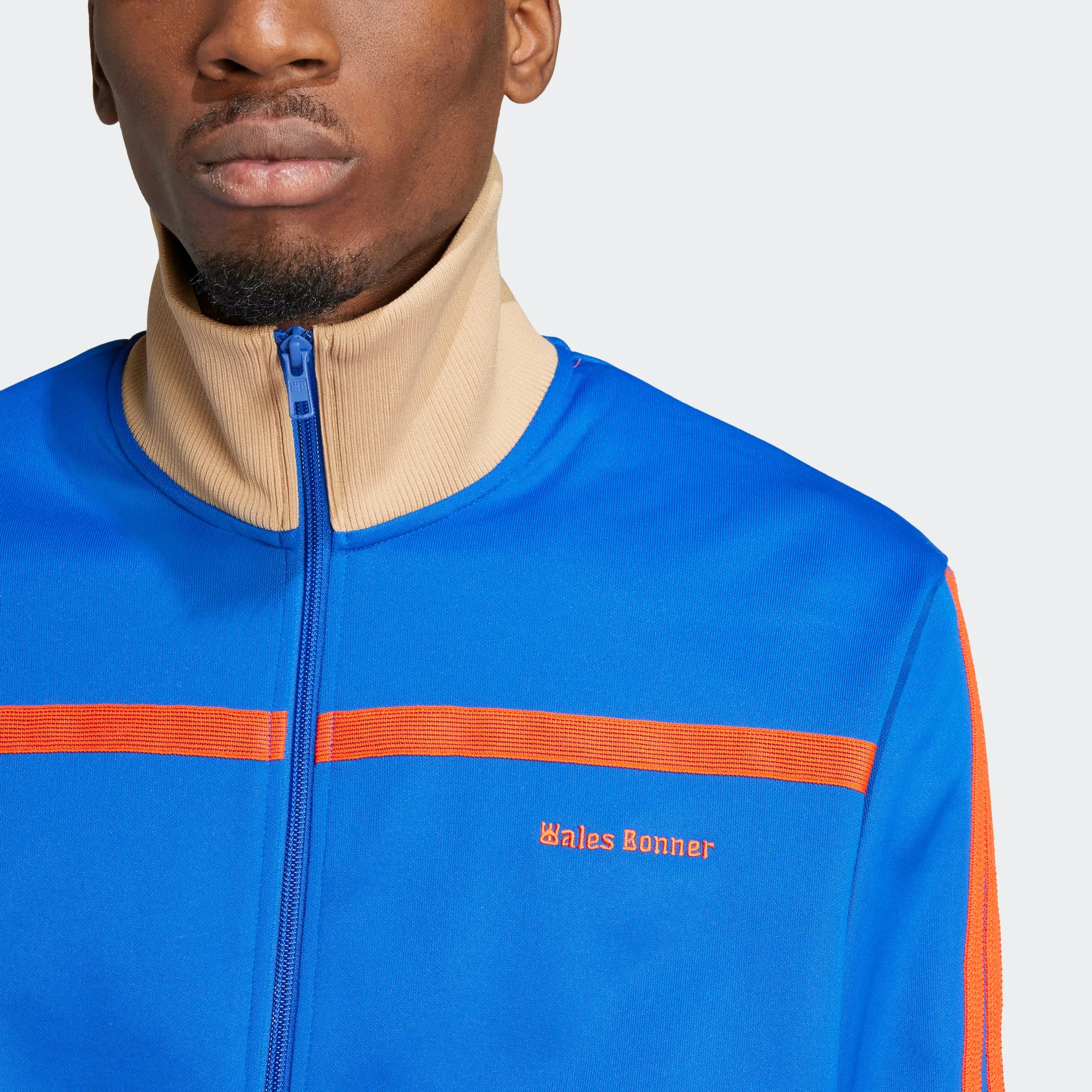 Wales Bonner Jersey Track Top Royal Blue