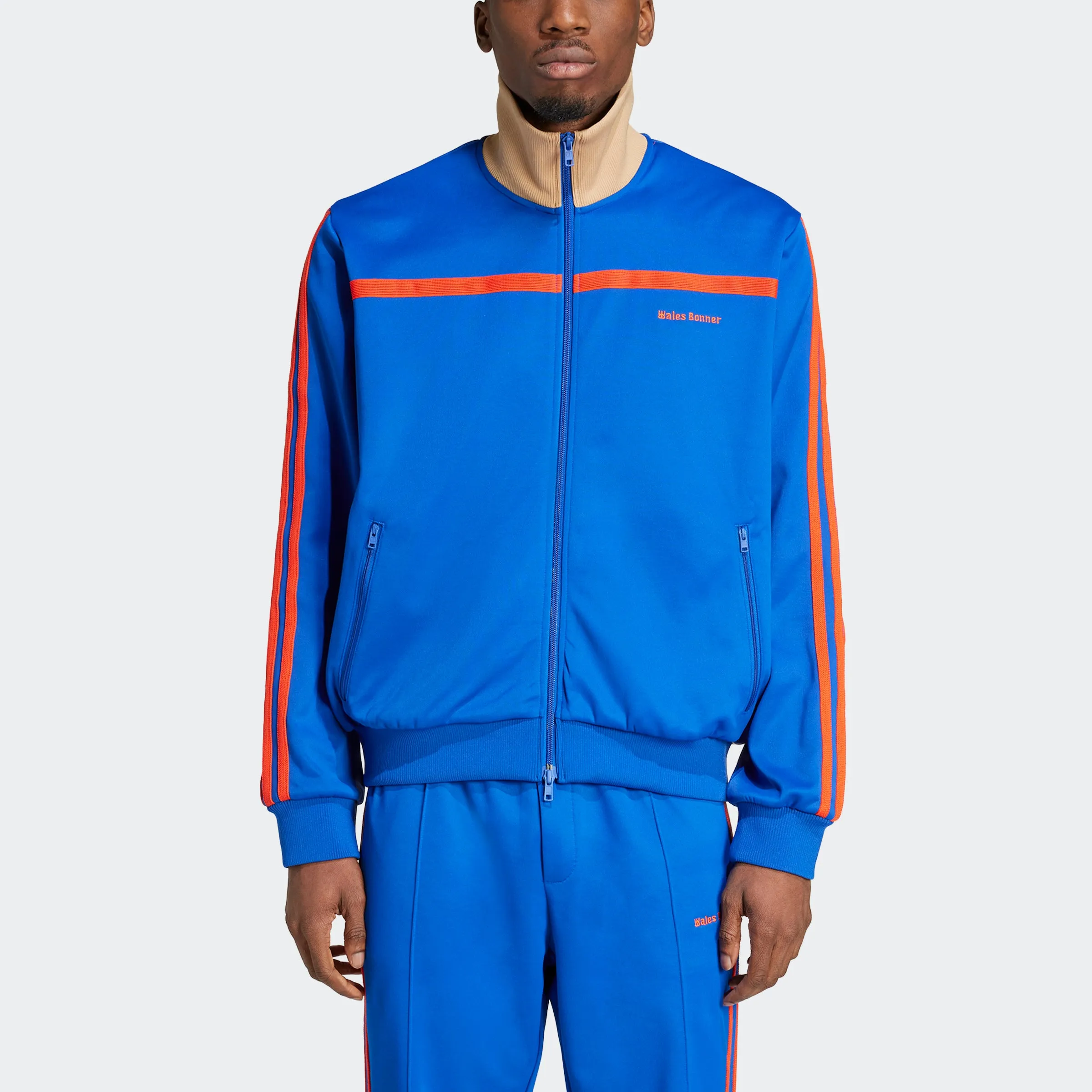 Wales Bonner Jersey Track Top Royal Blue