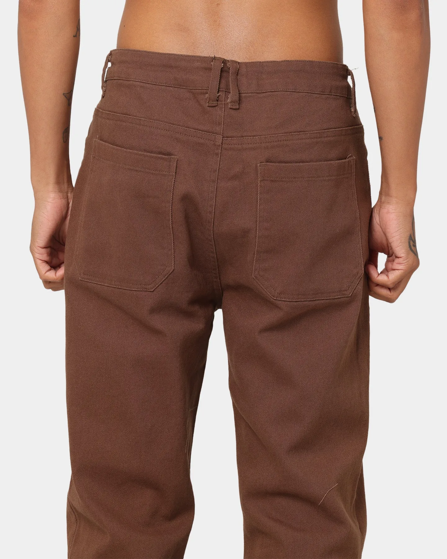 XXIII Beckett Baggy Jeans Chocolate