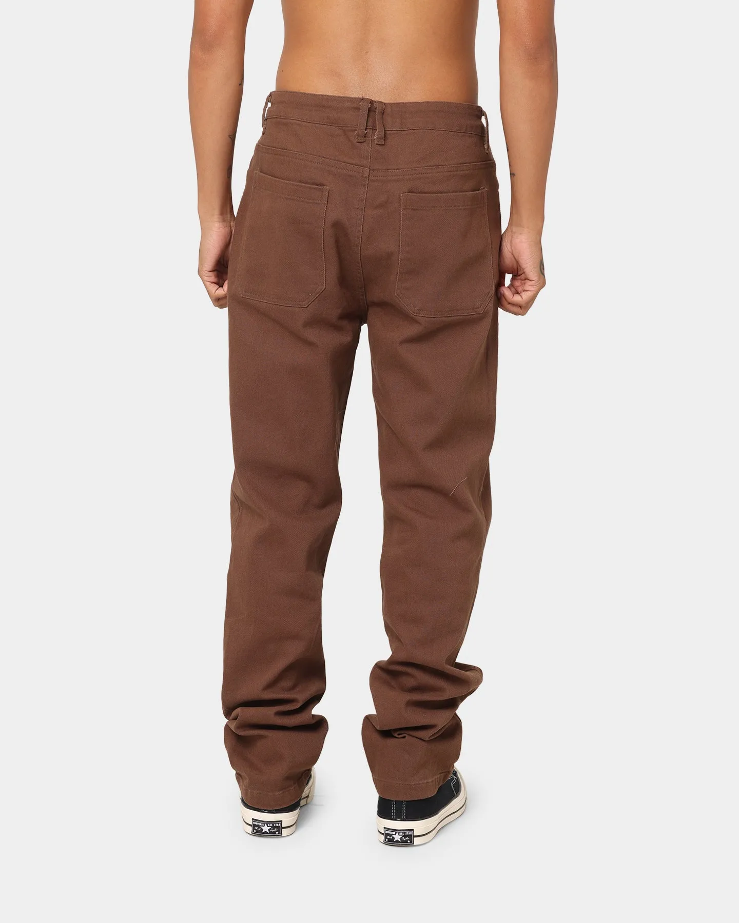 XXIII Beckett Baggy Jeans Chocolate
