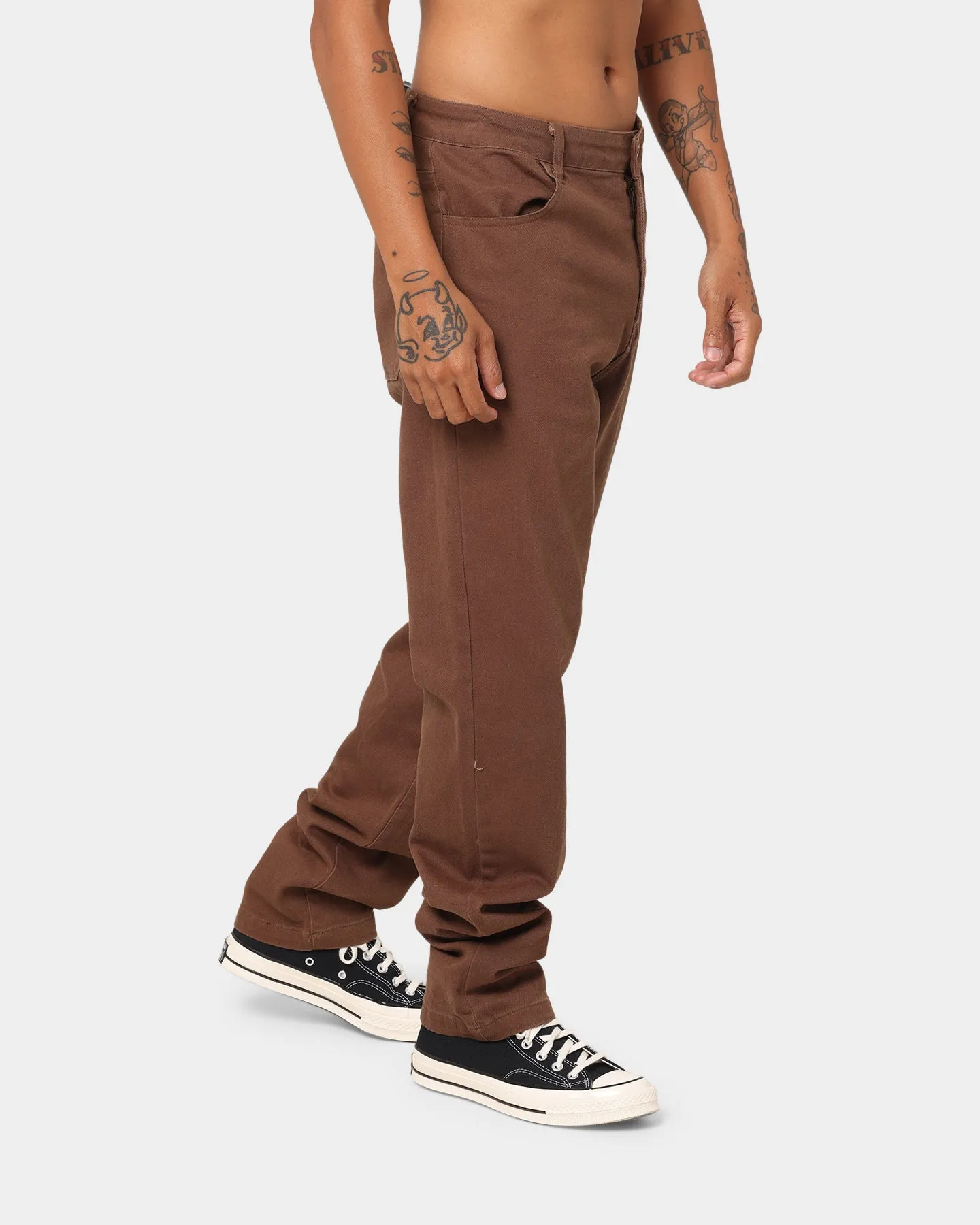 XXIII Beckett Baggy Jeans Chocolate